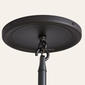 Enzo 48" Glass Round Chandelier