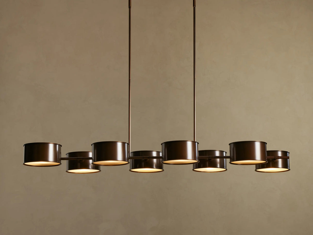 Daphne Metal Linear Chandelier