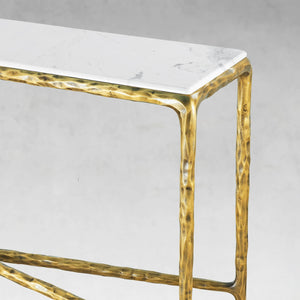 Thaddeus Marble Console Table 48"W,60"W,72"W