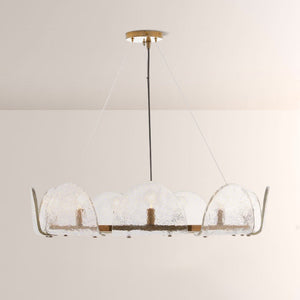 Mendez Glass Round Chandelier
