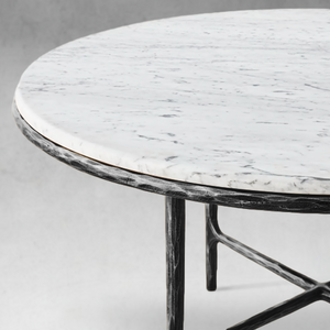 Thaddeus Marble Round Dining Table