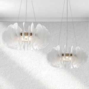 Furnviro Jellyfish Round Chandelier
