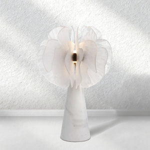 Halo Jellyfish Alabaster Floor Lamps
