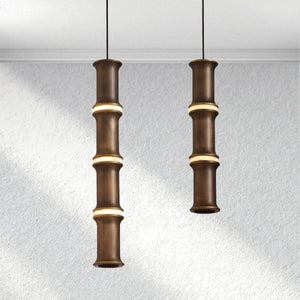 Furnviro Bamboo Chandelier