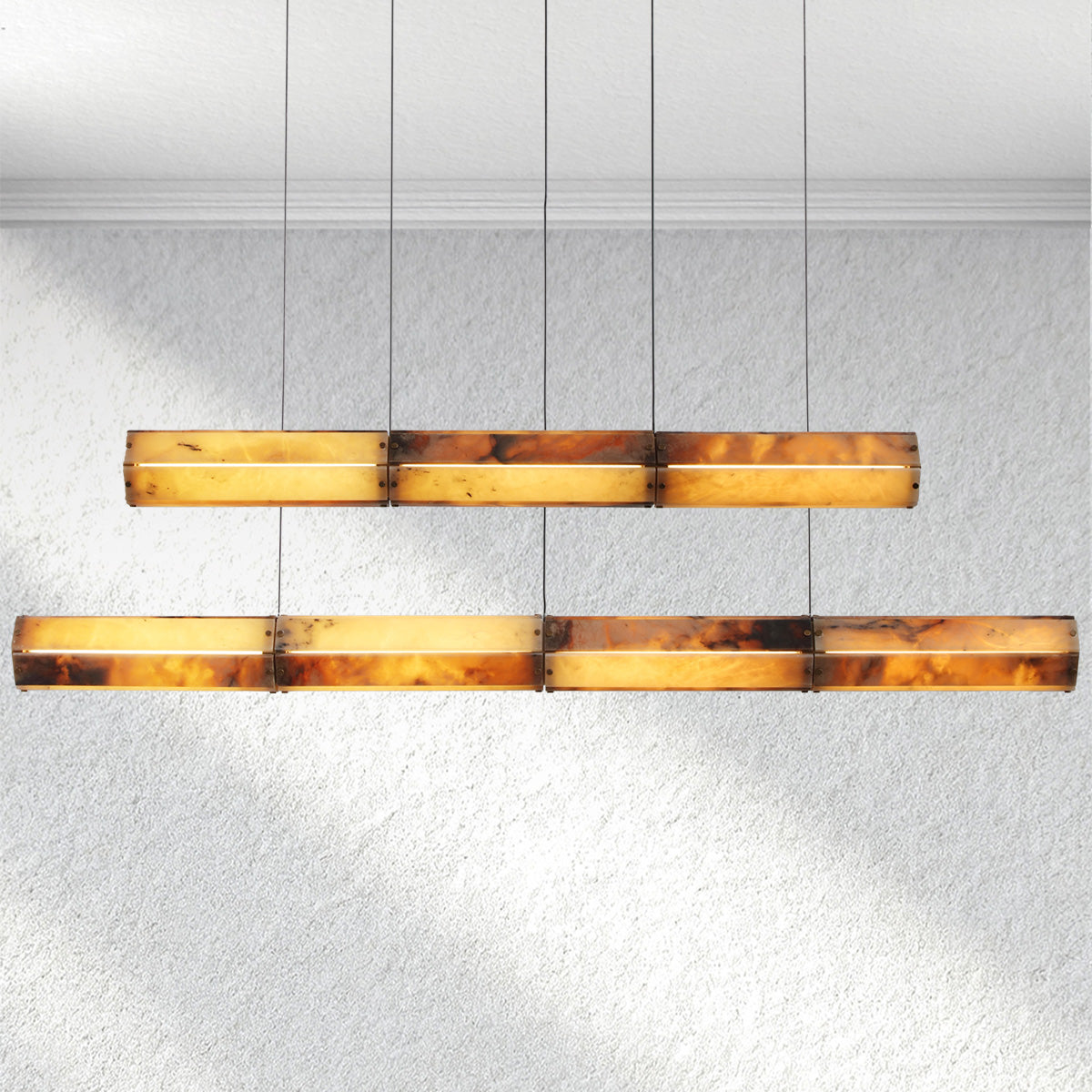 Furnviro Prism Marble Chandelier