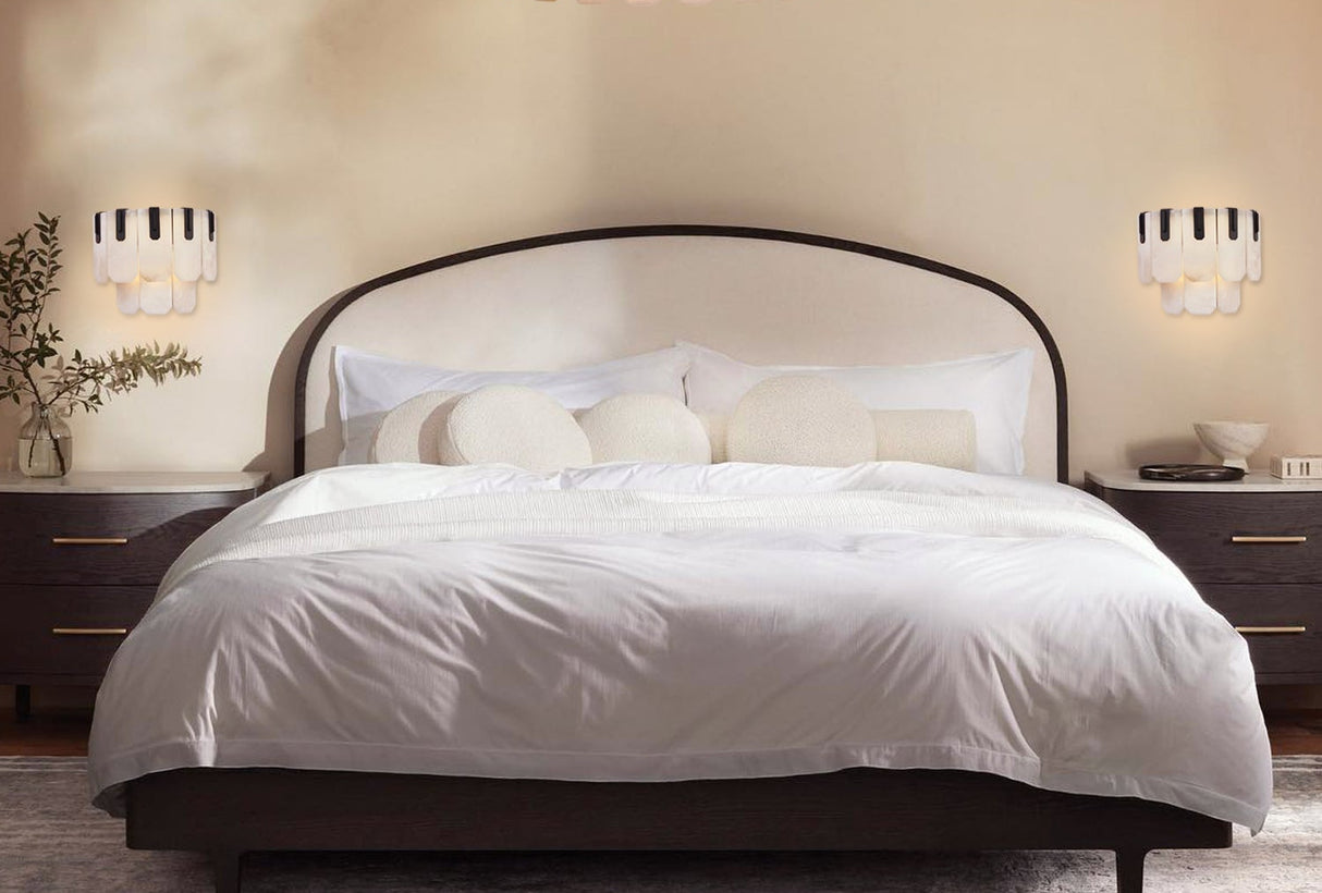 Nadia Alabaster LED Sconce