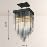 Fall Square Chandelier 30"
