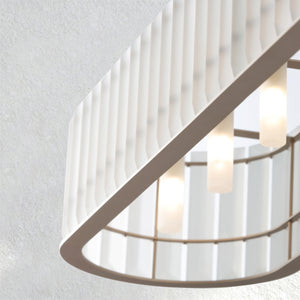Furnviro Parallel Rectangular Chandelier