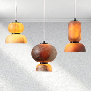 Halo Eterna Vertical Alabaster Pendant