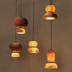 Halo Eterna Vertical Alabaster Pendant