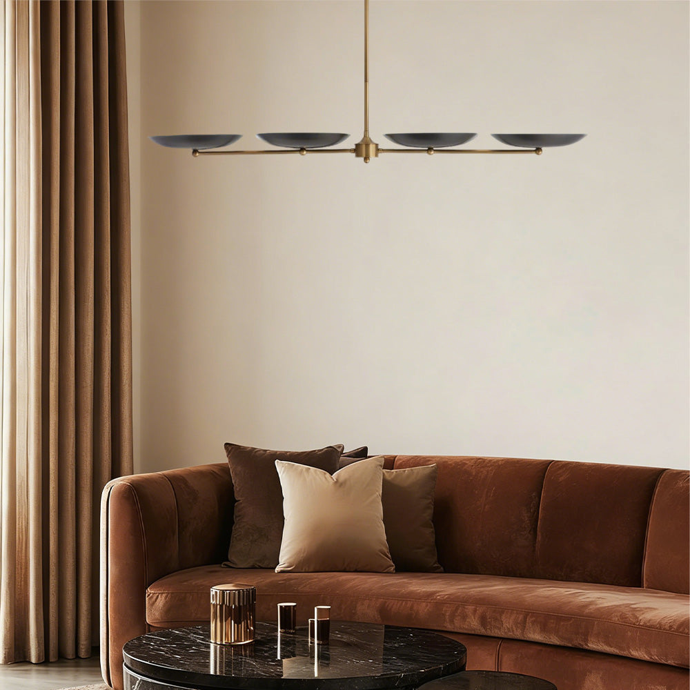 Griffith Bronze Linear Chandelier