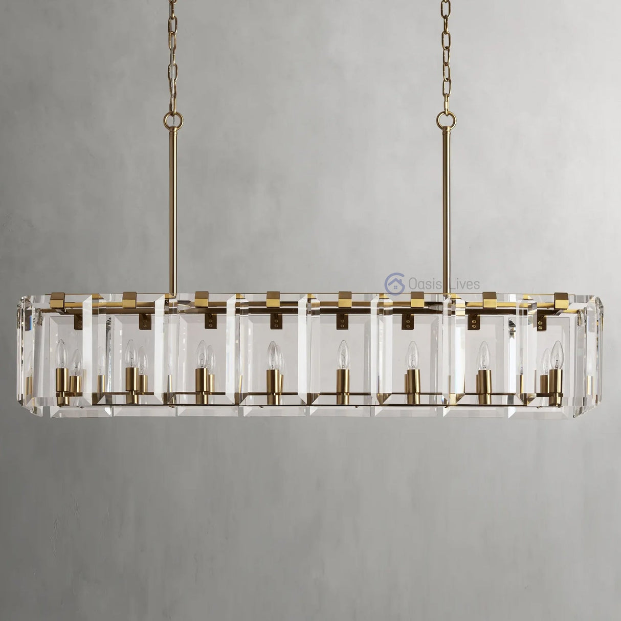 Morden Amaya Rectangular Chandelier