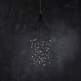 Ambert Crystal Rain Flush Mount