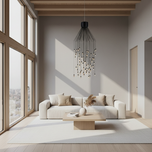 Ambert Crystal Rain Chandelier