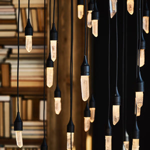 Ambert Crystal Rain Flush Mount