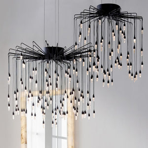 Ambert Crystal Rain Chandelier