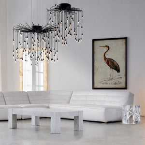 Ambert Crystal Rain Chandelier