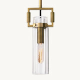 Aisha Glass Cylinder Pendant