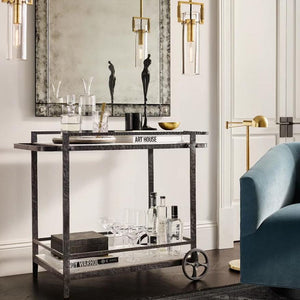 Aisha Glass Cylinder Pendant