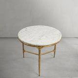 Thaddeus Marble Round Side Table