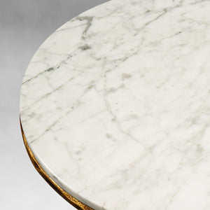 Thaddeus Marble Round Side Table
