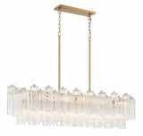 Eddifod Linear 14-Light Chandelier