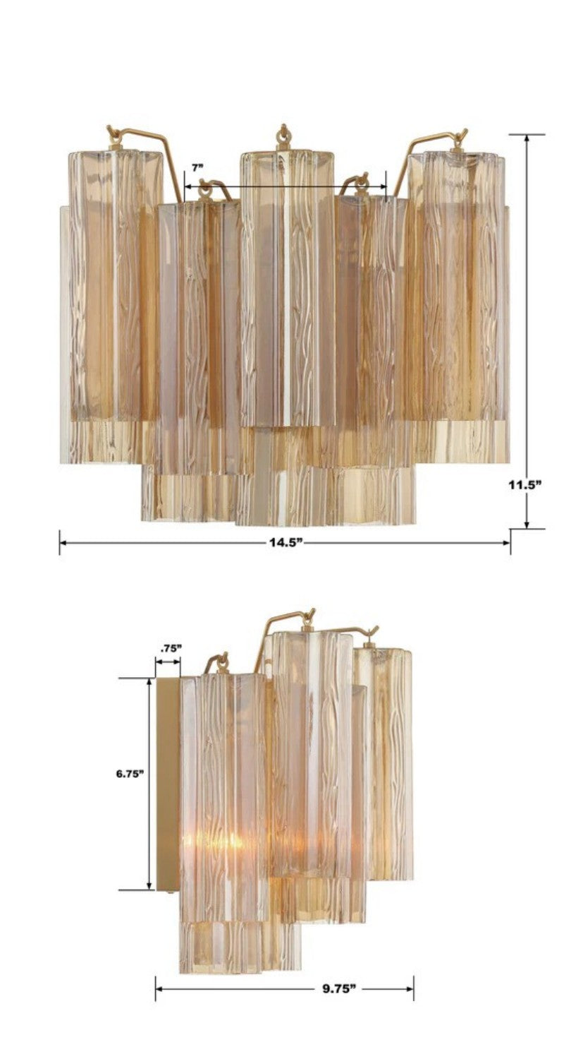 Eddifod 2-Light Wall Sconce