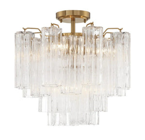 Eddifod 4-Light Semi Flush Mount