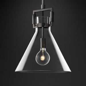 Aidas Glass Funnel Pendant