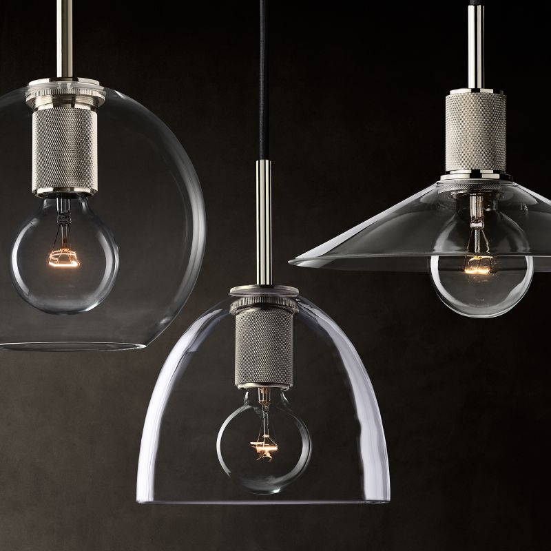 Aidas Glass Slope Shade Pendant