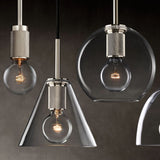 Aidas Glass Slope Shade Pendant