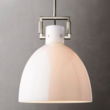 Aidas Milk Glass Cloche Pendant