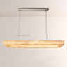 Alabaster Ezreal Rectangular Chandelier 54"