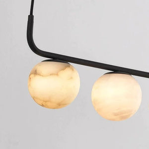 Alabaster Clool Linear Chandelier