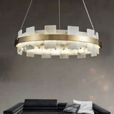Alabaster Pomois Modern Chandelier