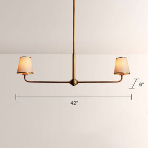 Adria 2-Light Linear Chandelier