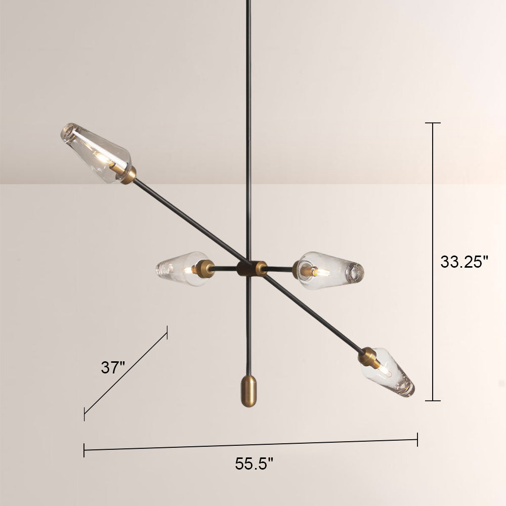 Arron Bronze Chandelier