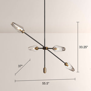 Arron Bronze Chandelier
