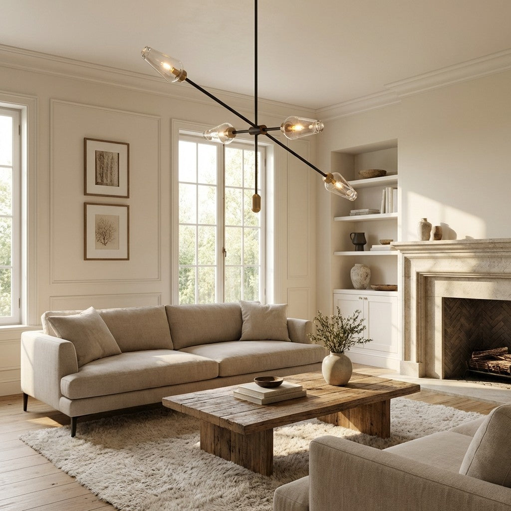 Arron Bronze Chandelier