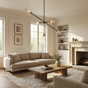 Arron Bronze Chandelier