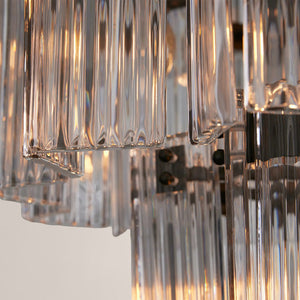 Delsia Round Art Glass  Chandelier 60"