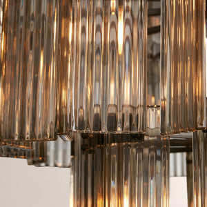 Delsia Round Art Glass  Chandelier 60"