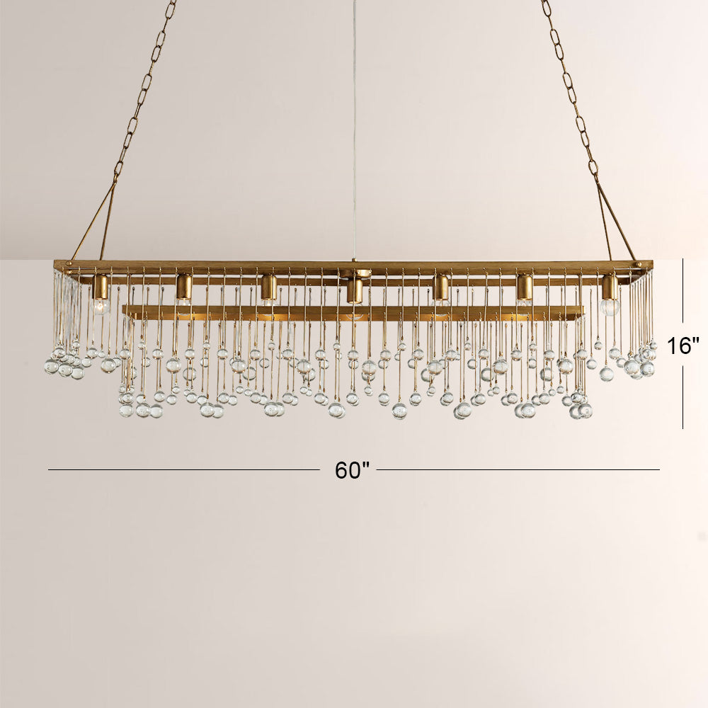 Gael Rectangular Chandelier