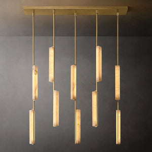 Audube Alabaster Linear Chandelier