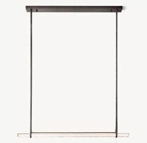 Audube Single Bar Chandelier 60"