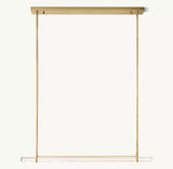 Audube Single Bar Chandelier 60"
