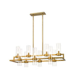 Brio Rectangles Chandelier 43"