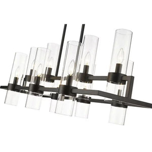 Brio Rectangles Chandelier 43"