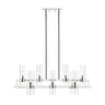 Brio Rectangles Chandelier 43"