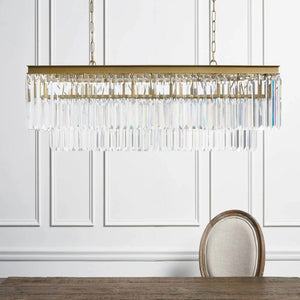 Beau Tiered Rectangular Chandelier
